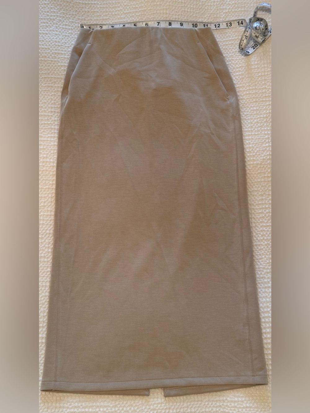 lululemon | Taupe Pencil Midi Skirt | Size 2 - Picture 6 of 13